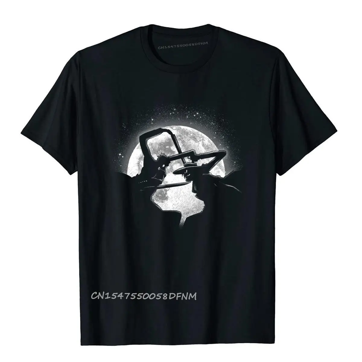 

100% Premium Cotton Printed Tees Rife Men's T Shirt Moonlight Vampire Cosie