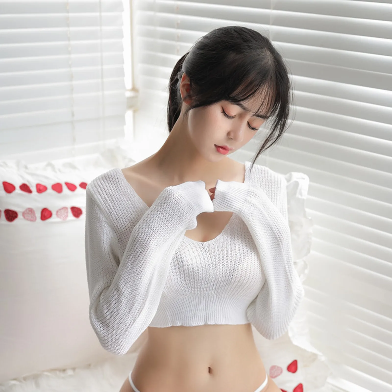 

Cardigan Duster Sweater for Women Women Sweater Coat Women's Sexy Short Sweater Tops Bell Sleeve Sweaters Women Sweaters Coat