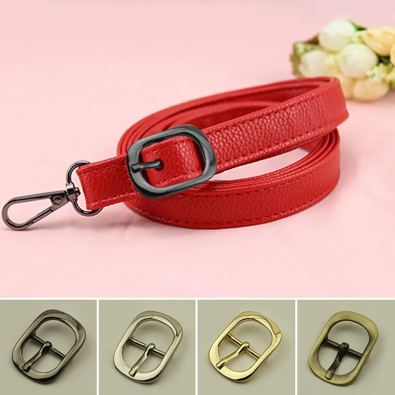 Пряжка Для Ремня Сумки Металлическая кожаная ручная сумка кошелек ремень для