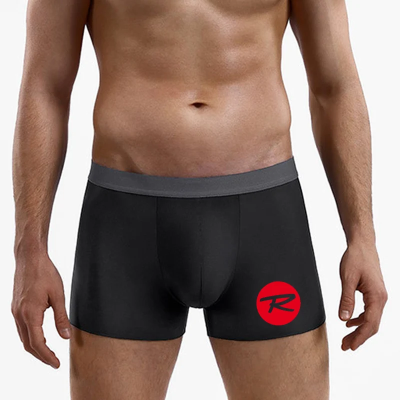 

Boxer Shorts and Underpants Men Panties 3XL Rossignols Ultra Thin Seamless Breathable Ice Silk Panties Square Trunk Panties
