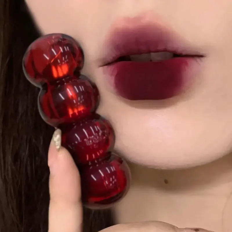 Водостойкая бархатная губная помада легко носить стойкая матовая нюдовая