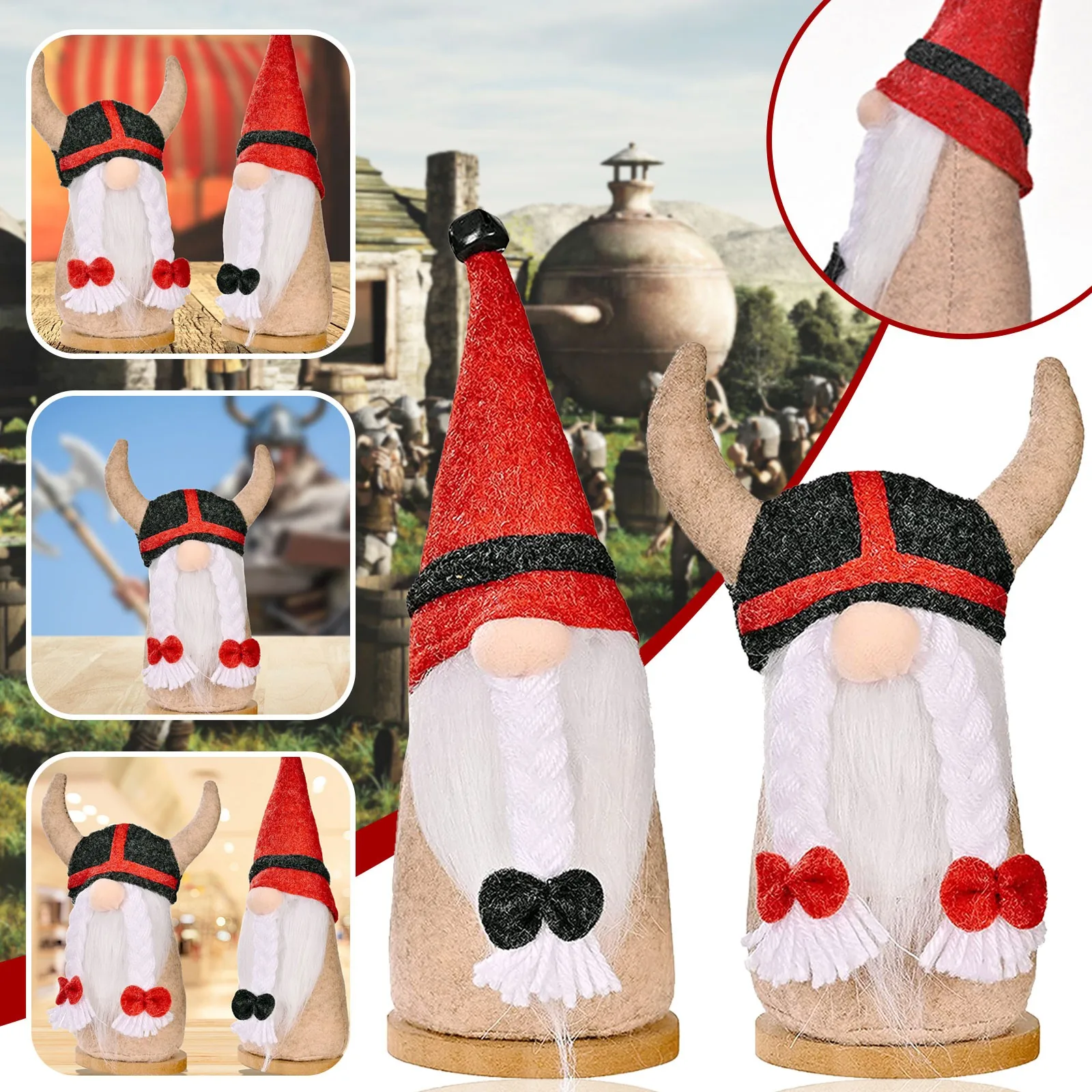 

Карликовые шведские куклы Gnomes h для домашнего хозяйства, куклы Vik-ing, без лица, Декор для дома