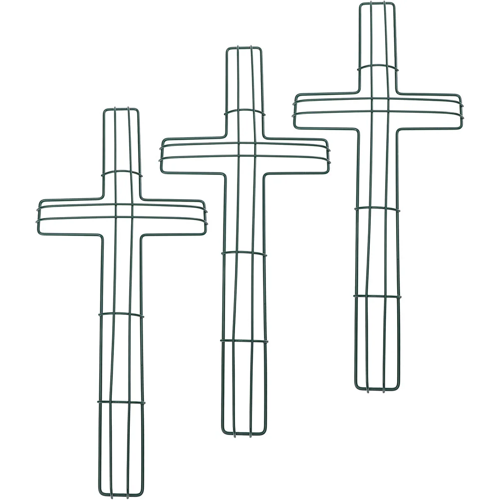 

Wreath Frame Cross Rack Diy Party Floral Iron Supplies Form Making Tool Shaped