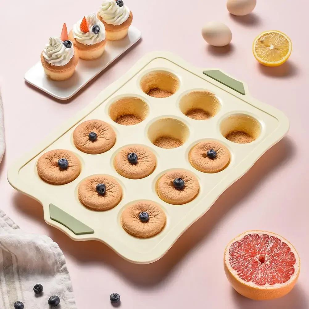 ć temperatury uchwyty do pieczenia silikonowe mini foremki na muffinki wielofunkcyjna nieprzywierająca foremka babeczek