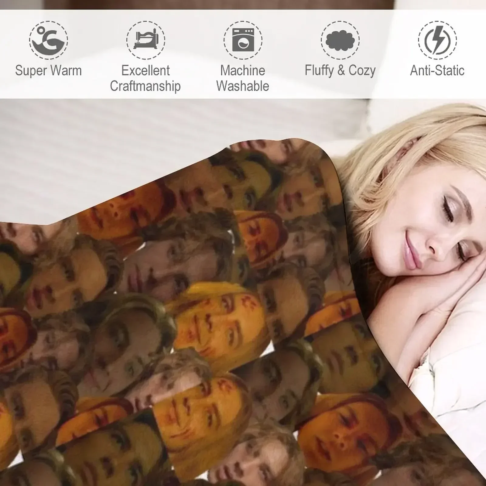 Одеяло Cody Fern as Michael Langdon манга одеяла украшения для диванов