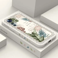 Ins Tropical Style Phone Case For Xiaomi Ultra lite 10S 11T 10T Pro Lite Poco Pro Cover