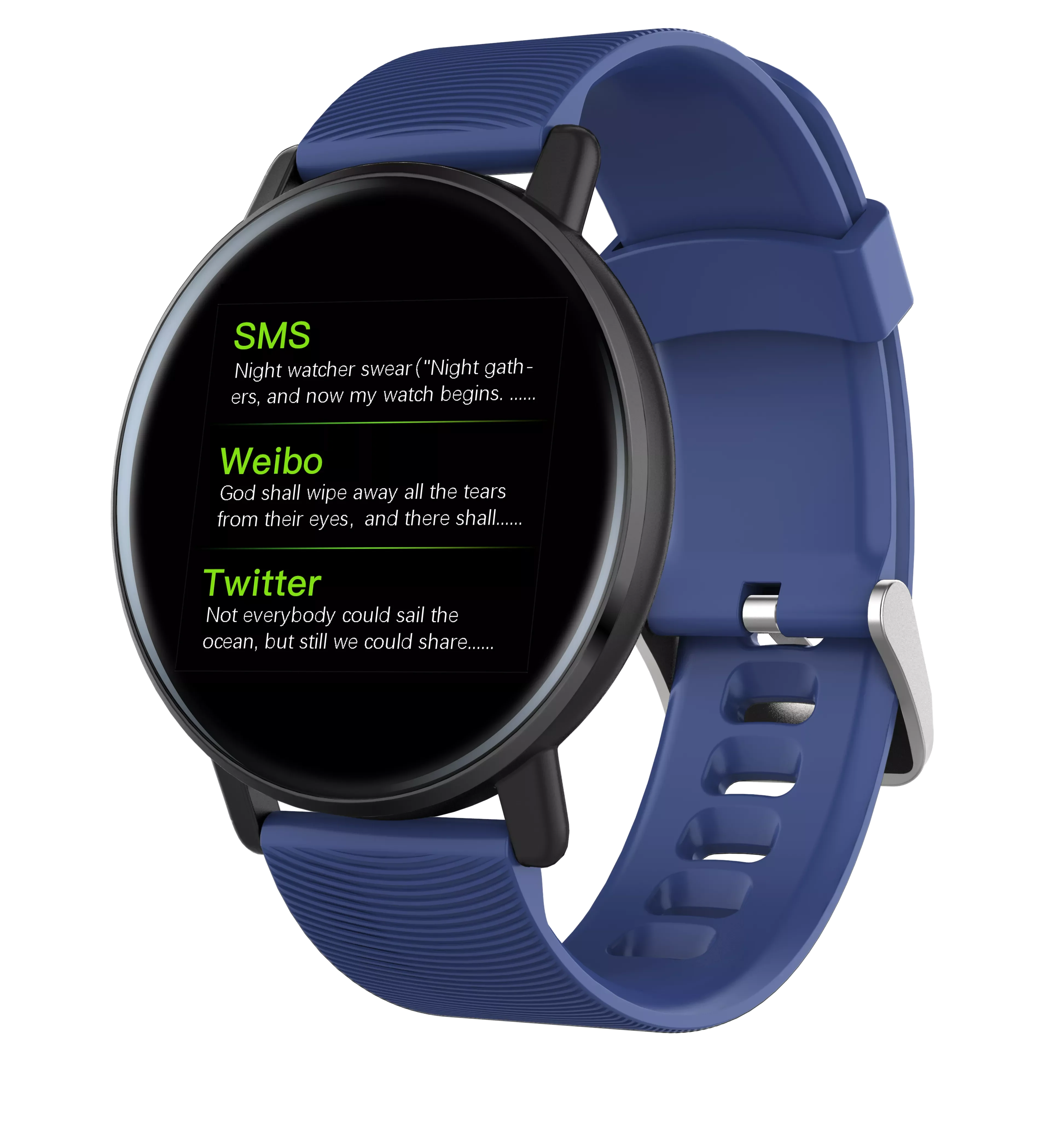 

Smart Watch Full Touch HD Screen Sport Tracker Blood Pressure Monitor WhatsApp Facebook Message Reminder Smartwatch H5