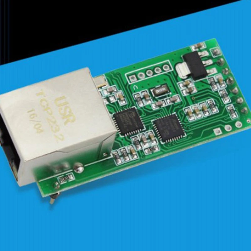 5 шт. USR-TCP232-T2 крошечный последовательный модуль преобразователя Ethernet UART TTL в TCPIP
