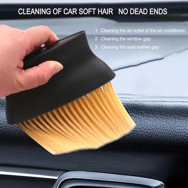 

Car Interior Cleaning Brush Dashboard Air Conditioner Air Outlet Cleaning Brush Dust Removal Detailing Tools Auto Maintenance