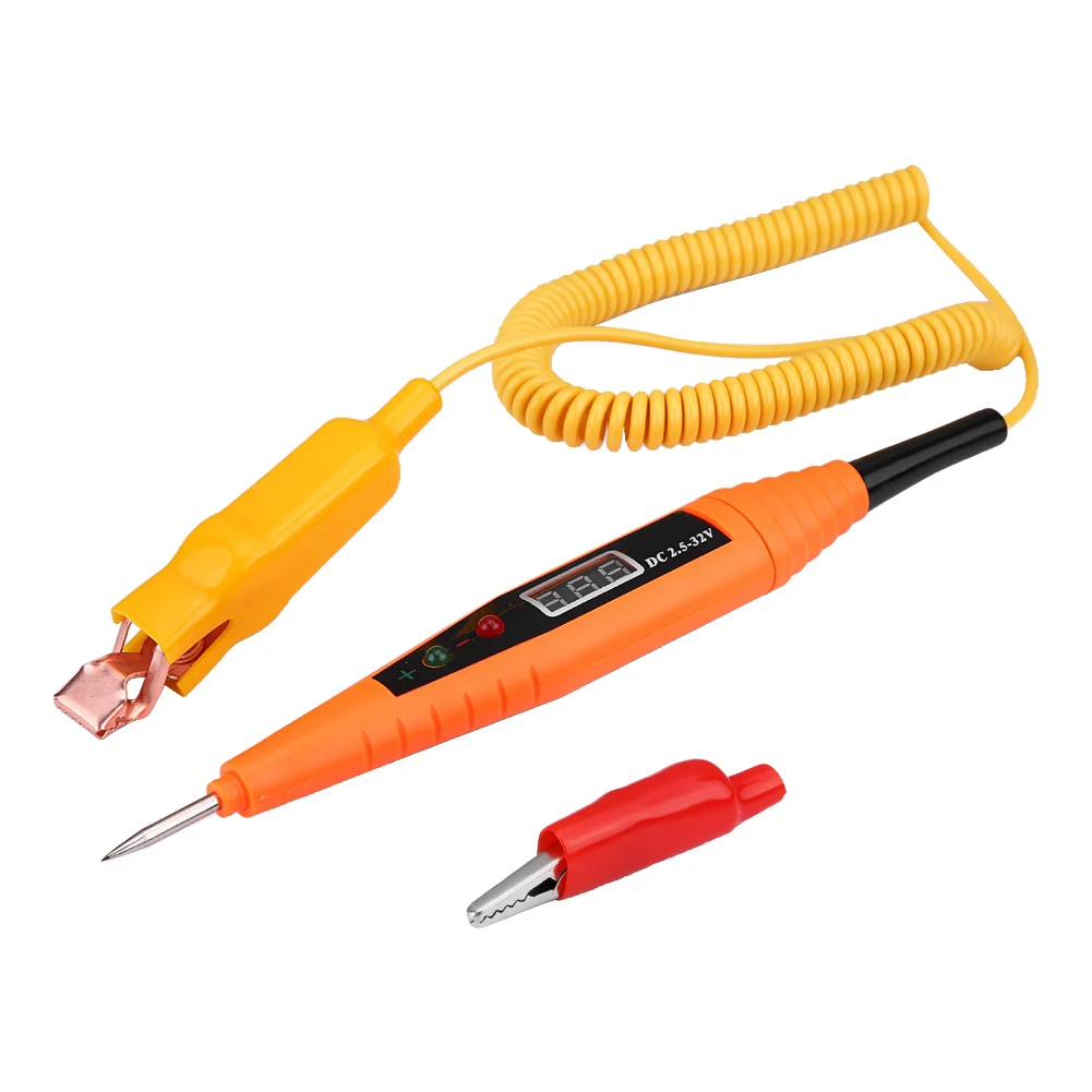 

2.5-32V Car Digital Circuit Tester Pencil Electrical Diagnostic Tool Power Probe Voltage Test