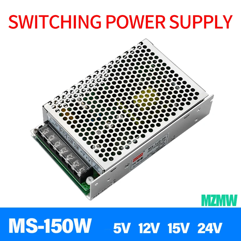 150 Вт импульсный источник питания 220 В переменного тока в постоянный ток 5 в 30 А 12 В А 15 в 10 а 24 в а ультратонкий трансформатор с одним выходом