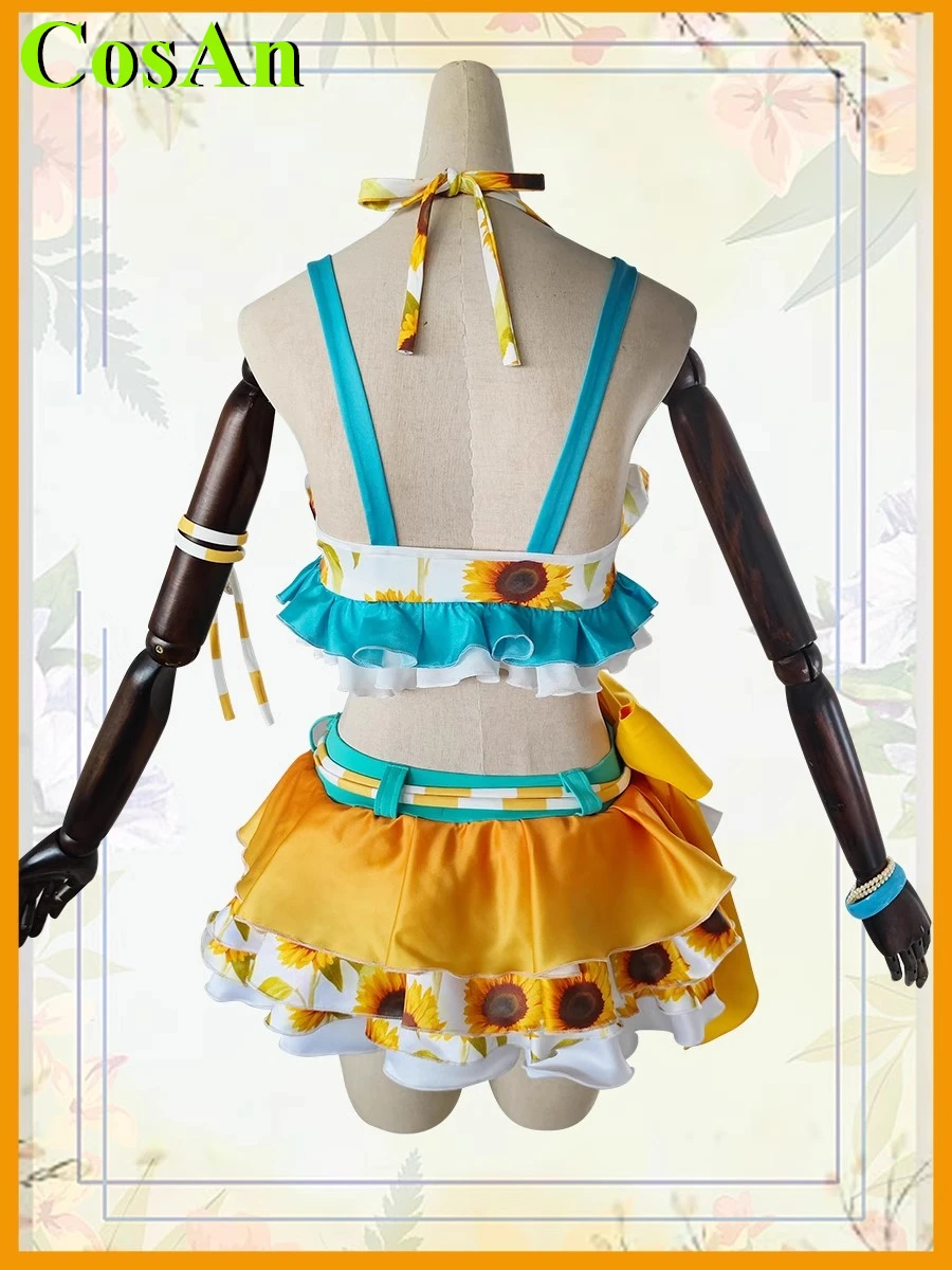Косплей-костюм CosAn из аниме Lovelive Hoshizora Rin женский костюм для пения