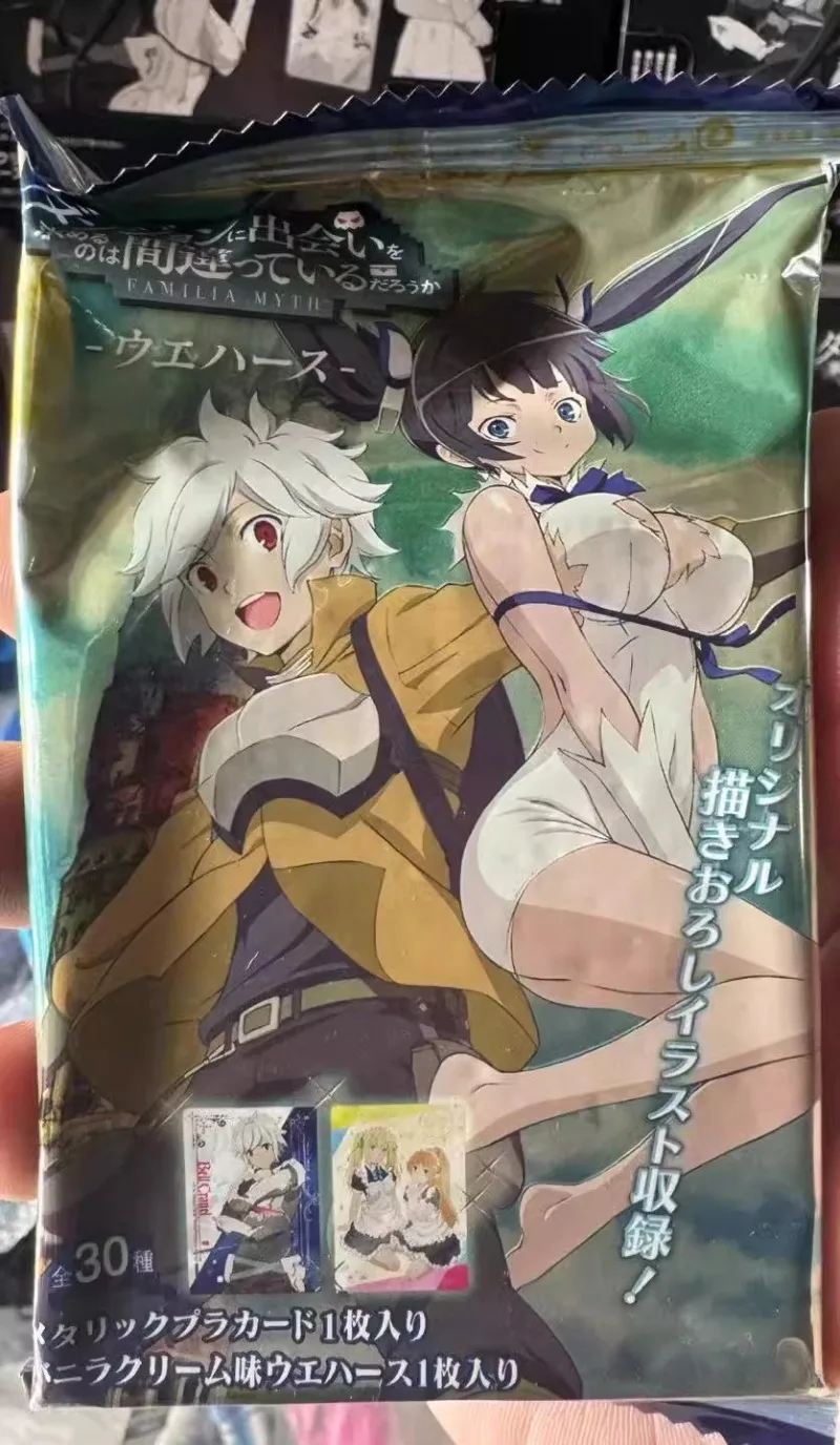 Is It Wrong To Expect An Encounter in A Dungeon карта сбора вафельного печенья Second Bullet вокруг