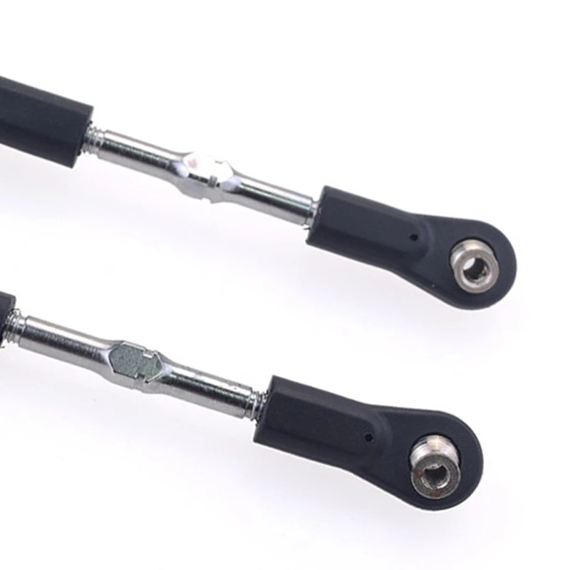 4 шт. 8124 металлический рулевой стержень 75-85 мм для 1/8 Zd Racing 9116 9020 9072 9071 9203 08425 08426 08427