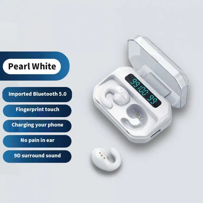 

TWS Wireless Bluetooth Earphones Touch Headphone Noise Cancelling Sport Gaming Earbuds 9D HiFi Music Headset for iPhone Xiaomi