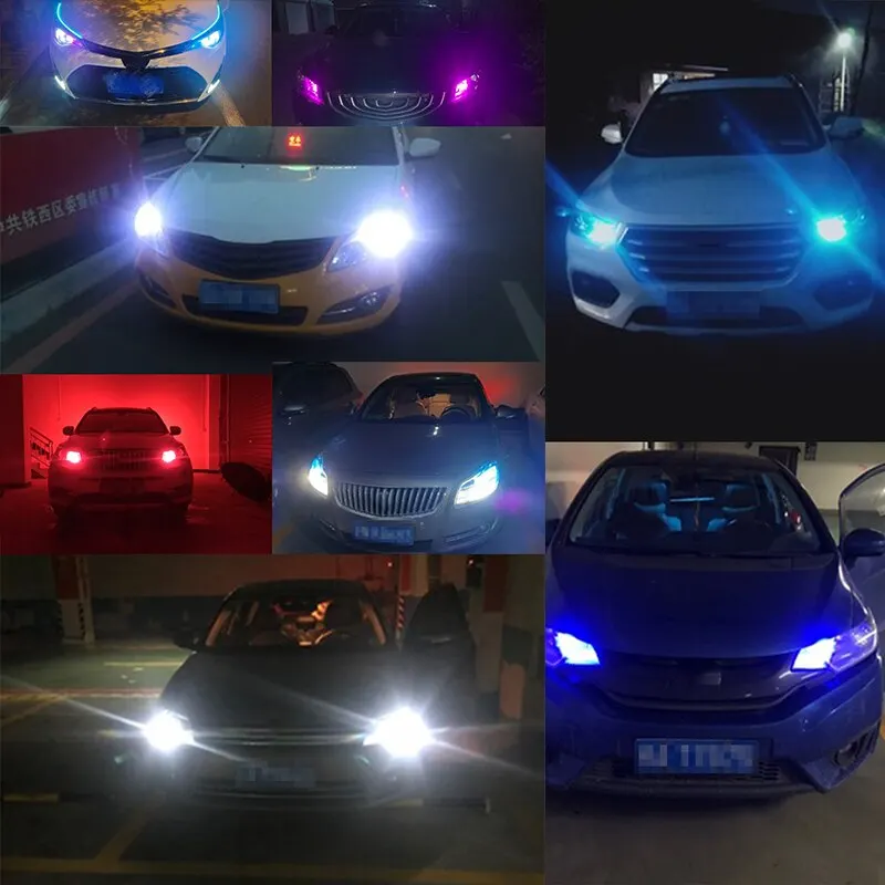 10 шт. T10 W5W автомобильный клиновой парковочный фонарь боковые лампы поворота для