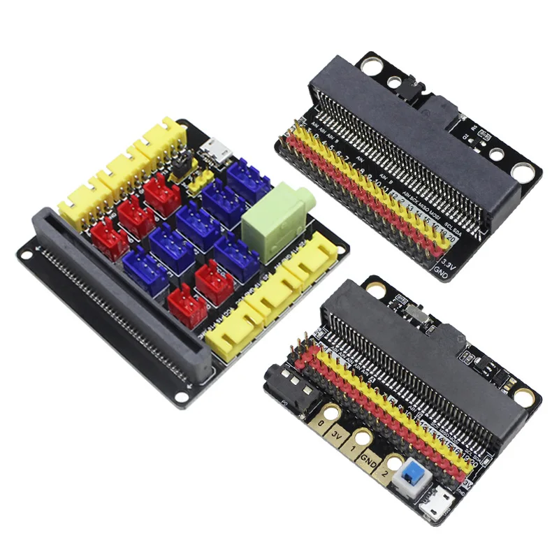 Плата расширения Micro: Bit IOBIT V1.0 V2.0 V3.0 адаптера Microbit для программирования начальной