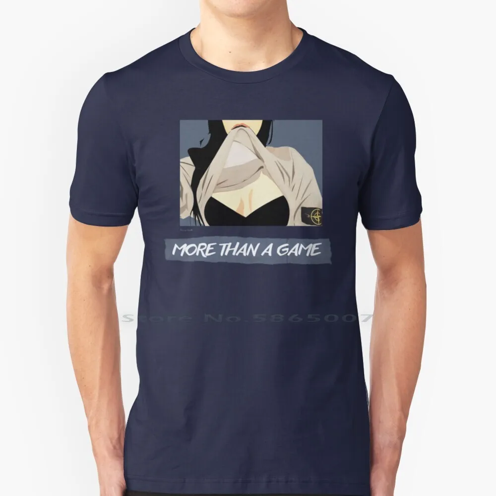 

Футболка с надписью «More Than A Game», 100% хлопок, повседневный трикотажный топ, чехол для футбола, хулиганы, Ультрамодная футболка большого размер...