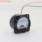 Комплект для самостоятельной сборки Hifi, желтый теплый свет, 45 мм, круглые метры, индикатор VU, индикатор постоянного токапеременного тока, 6-12 В, 1 шт.