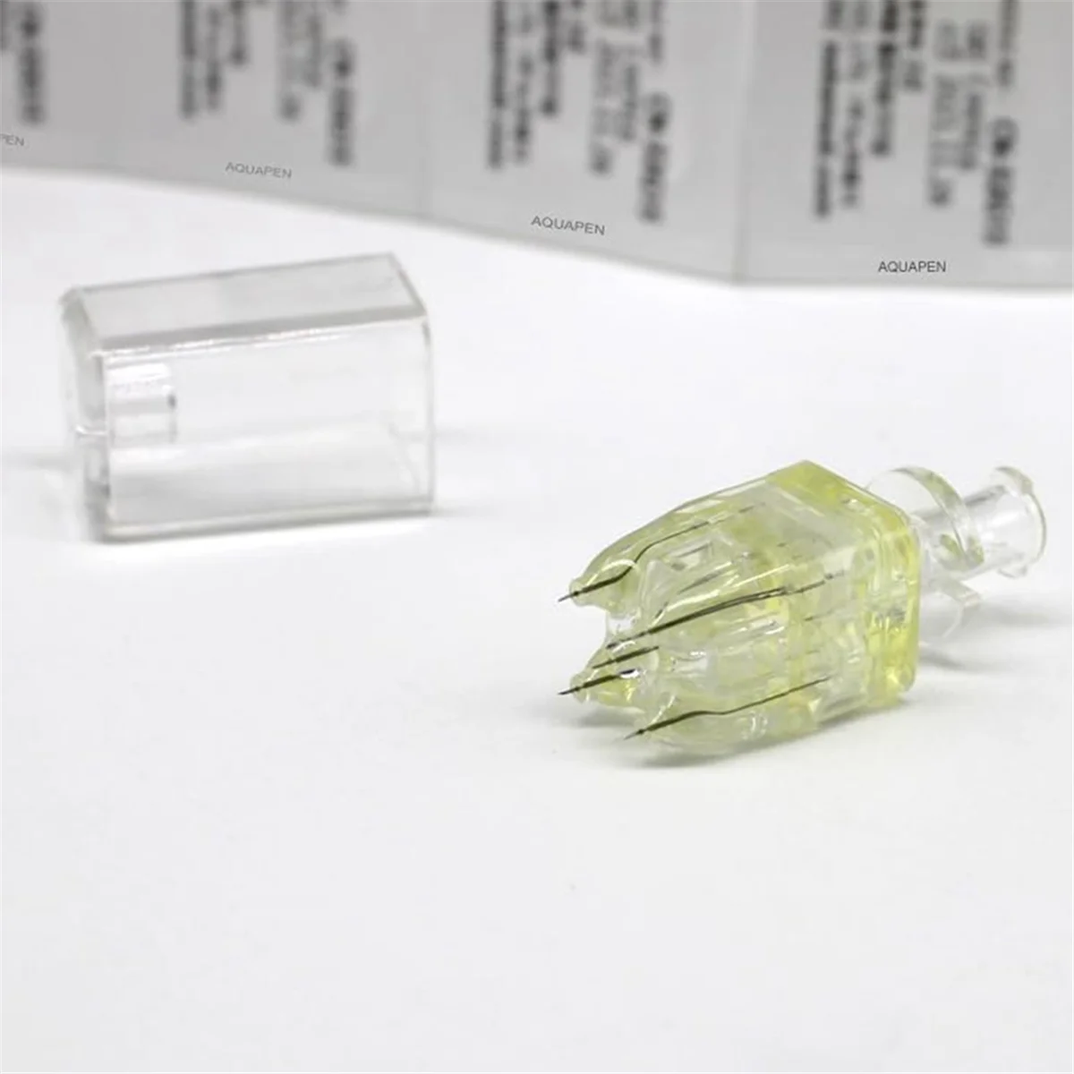 Одноразовая кристаллическая 5-контактная мультиигла для мезотерапевтических