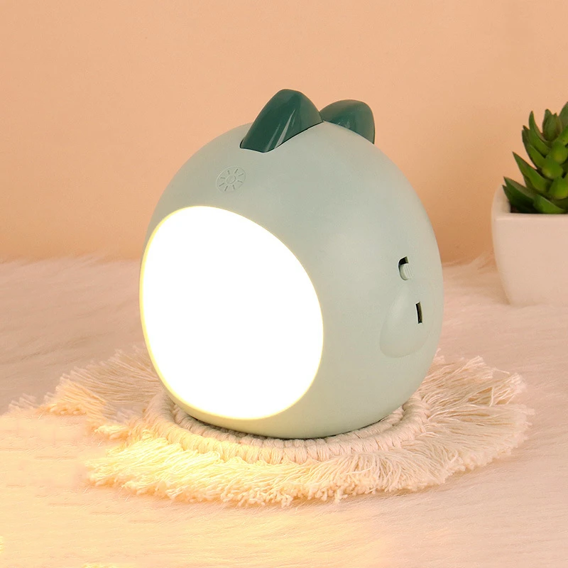 

Dimmable LED Night Light Cartoon Funny Dinosaur Atmosphere Lamp for Bedroom Decoration Bedside Table Lamp Mood Lights