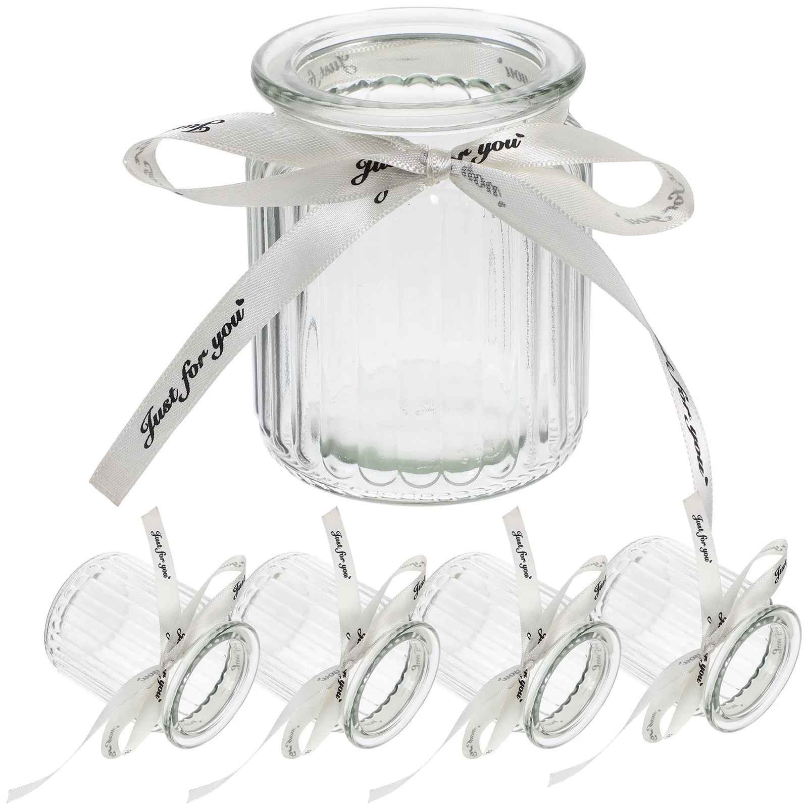 

Glass Holder Cup Cylinder Vase Candleholder Succulent Terrarium Pillarflower Tube Chimney Container Taper Light Tea Party