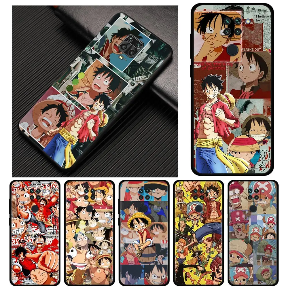 

Phone Case For Xiaomi Redmi Note 11 10 8 Pro 11t 11s Cover 9t 9s 8t 8 for Redmi K50 K40 10c 10 9 9c One Piece Luffy And Chopper