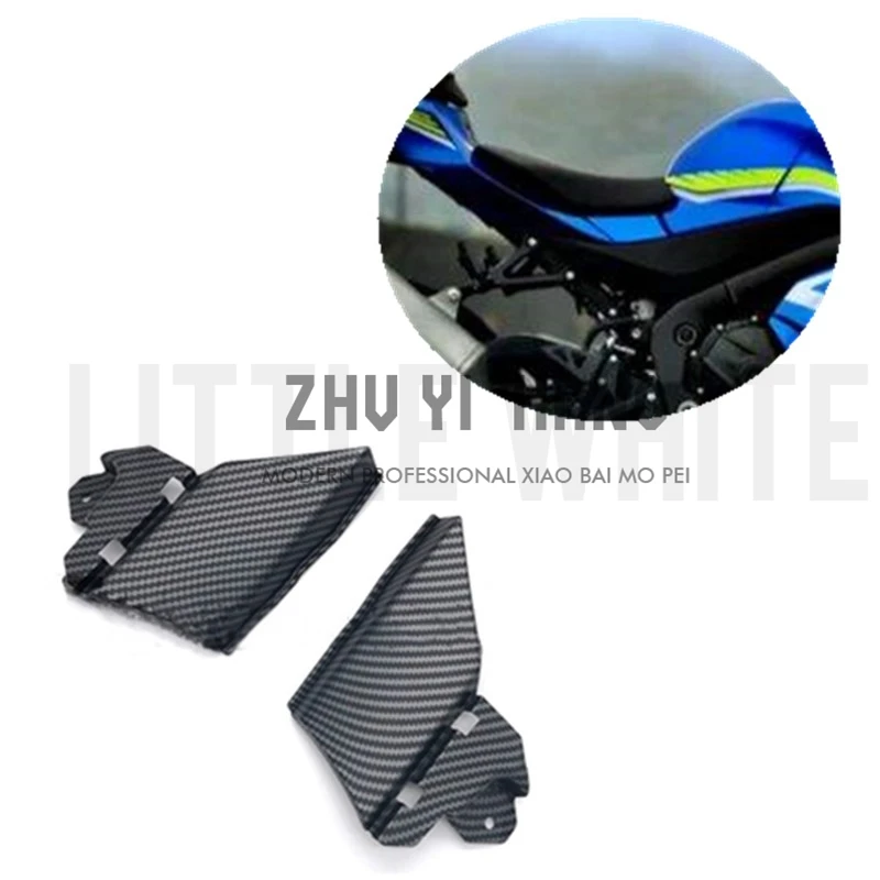 

Carbon Fiber Lacquer Motorcycle Leather Seat Left and Right Small Boar Fit For Suzuki GSXR1000 GSX-R1000 K17 2017 2018 2019 2020