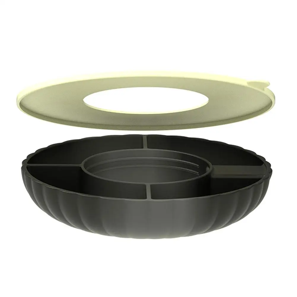 Многоразовая силиконовая миска для закусок поднос пищевого класса легкая