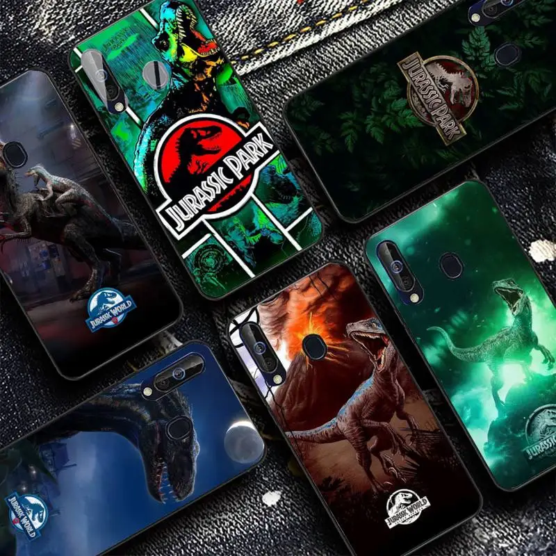 

Jurassic Park Dinosaur Phone Case for Samsung A51 01 50 71 21S 70 31 40 30 10 20 S E 11 91 A7 A8 2018