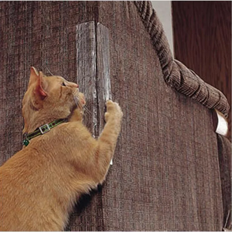 

2022New 15*45Cat Scratch Guards Mat Scraper Cat Tree Scratching Claw Post Paw Sofa Protector For Cats Scratcher Pet Furniture pr