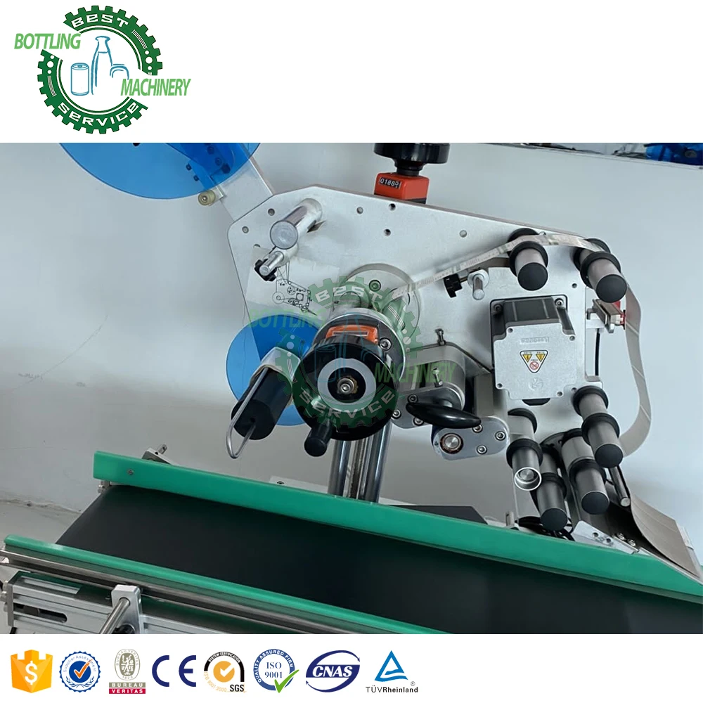 Автоматическая самоклеящаяся машина для нанесения этикеток пакетик винных