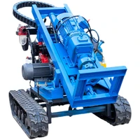 crawler type dth drilling rig integrated yq hydraulic driller for mining small rock tunnels