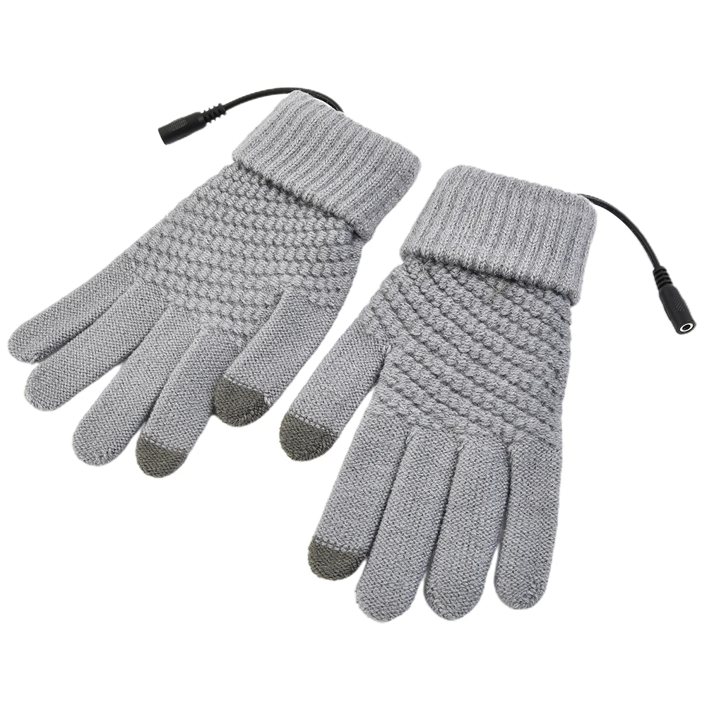 USB Heated Motorcycle Gloves Winter Warm Motorcycle Moto Heated Gloves Waterproof Rechargeable Thermal Gloves For Snowmobile enlarge