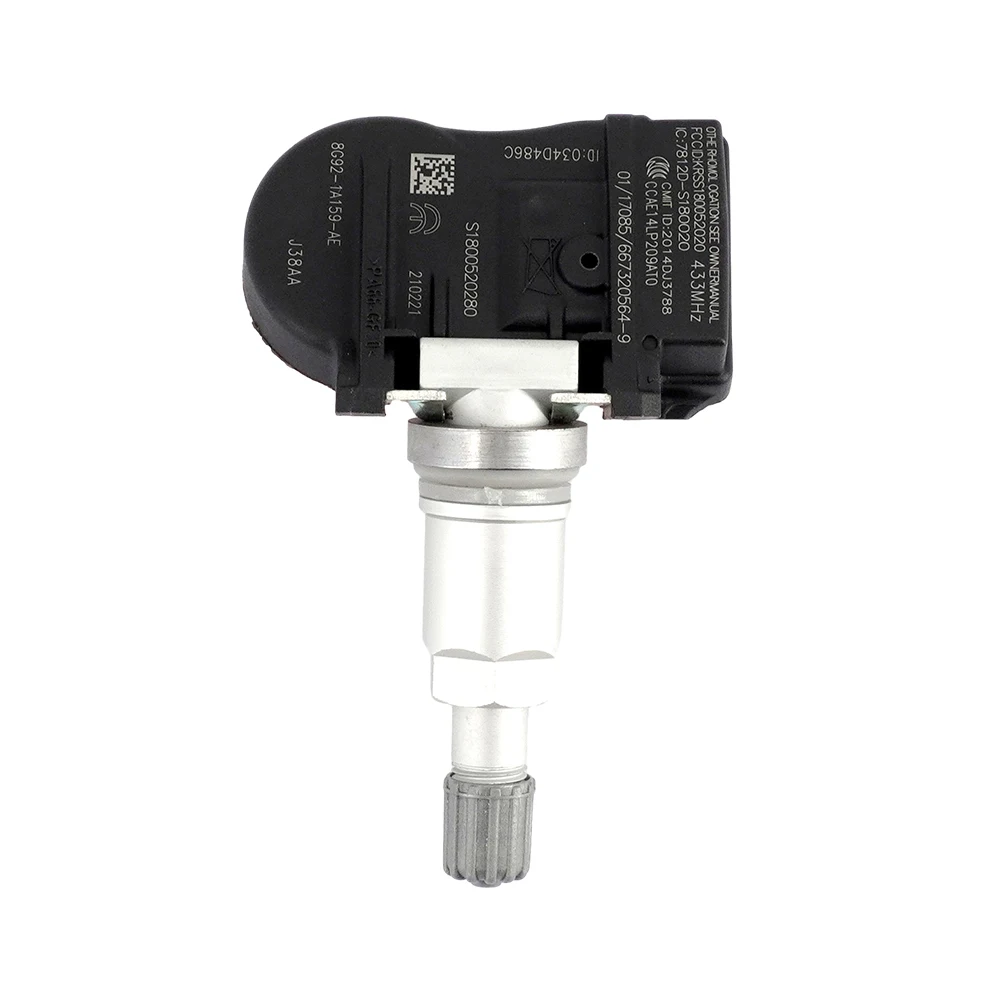 

Durable Pressure Sensor 8G92-1A159-AE High Quality Replacement Replacement Installation ABS+Metal Accessories Car Tire
