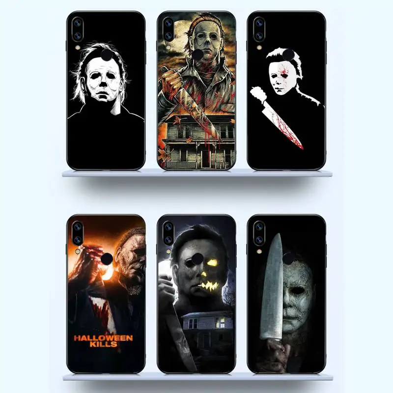 

The Curse Of Michael Myers Phone Case For Xiaomi Redmi note 7 8 9 11 i t s 10 A poco f3 x3 E pro lite funda shell