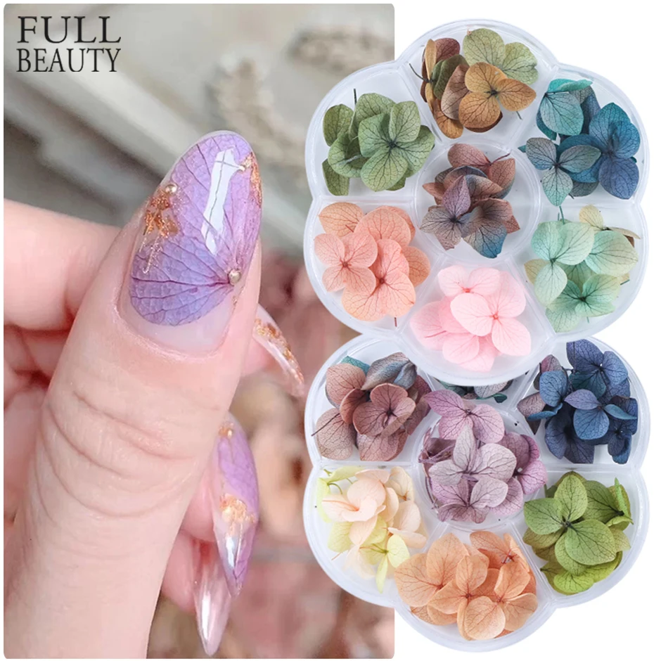 

Наклейки для гель-лака, цветные, с цветами, украшения для маникюра шт., CH1524-2, 1 коробка