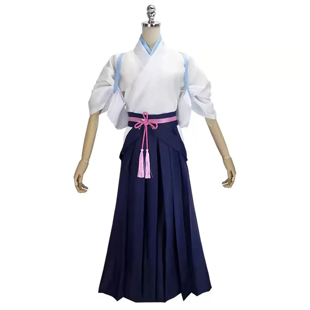 Костюм для косплея Hemixush Anime Cos Kamisato Ayaka Униформа полный комплект женский костюм