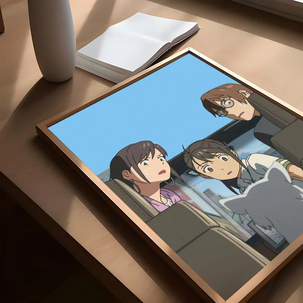 Makoto Shinkai Suzume хорошее качество принты и постеры винтажная комната домашний бар