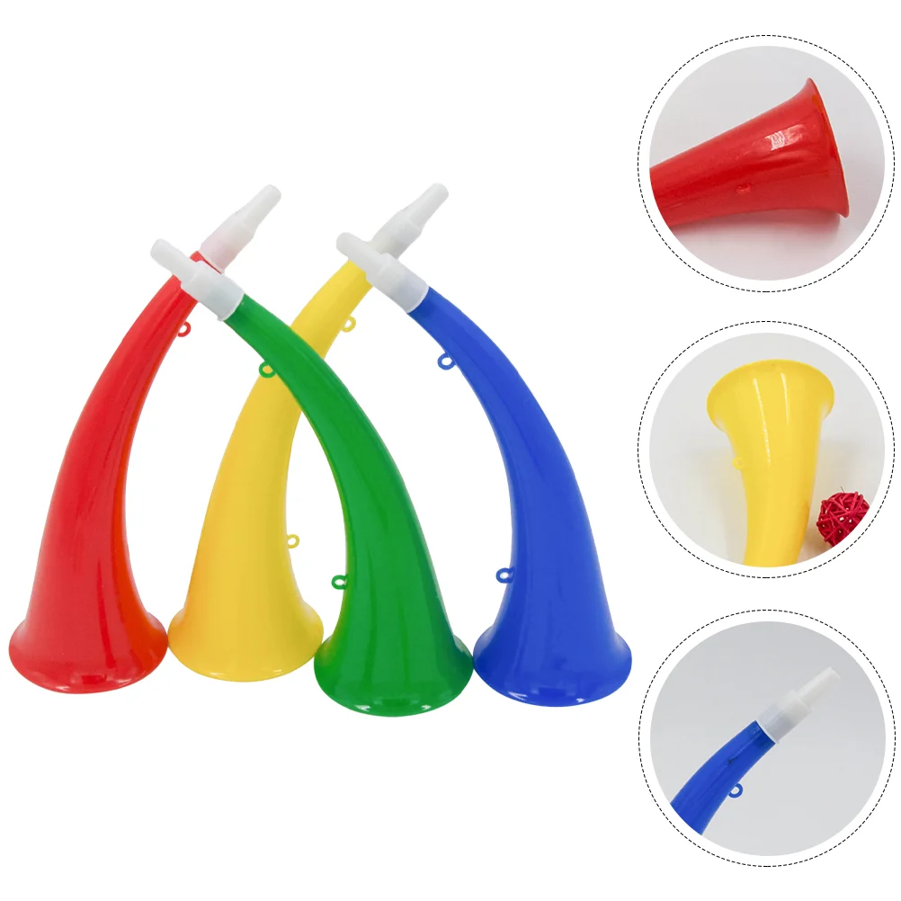 

4 Pcs Horn Trumpet Interesting Playthings Kids Toy Game Cheering Toys Sports Games Props Simulation Model Children's