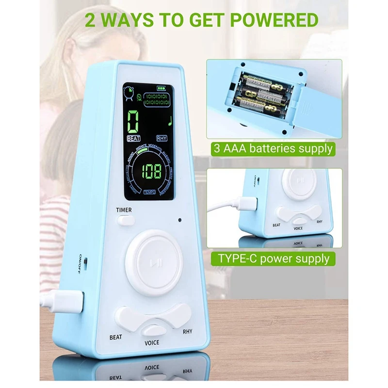 Электронный метроном цифровой универсальный Метроном Для фотогитары скрипки