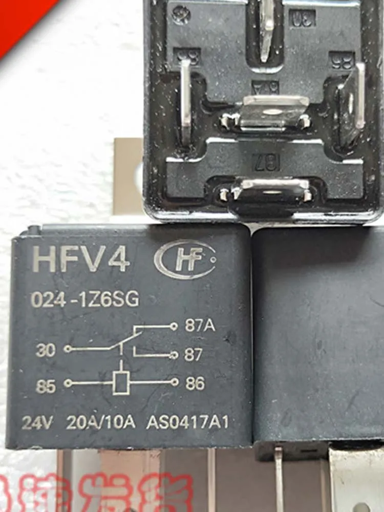 Реле 24В HFV4 024-1Z6SG 24VDC 5pins