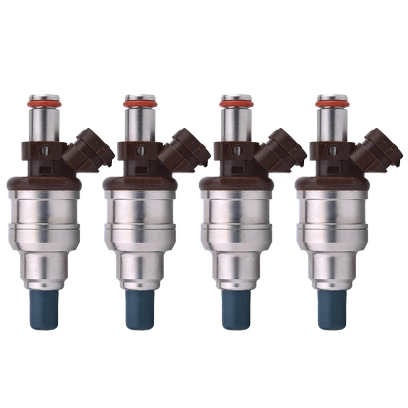 

4 шт. 23250-65020 Форсунка топливного инжектора для пикапа Toyota Hilux 1989-1995 SR5 T100 3VZE, форсунка инжектора автомобиля 23209-65020