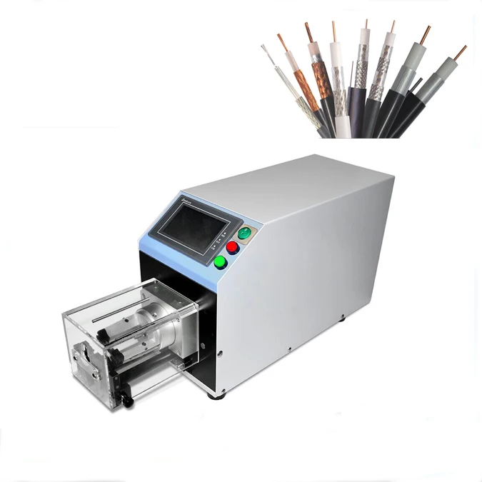 

Factory produce OEM machine X-504TZ Coaxial cable stripping machine