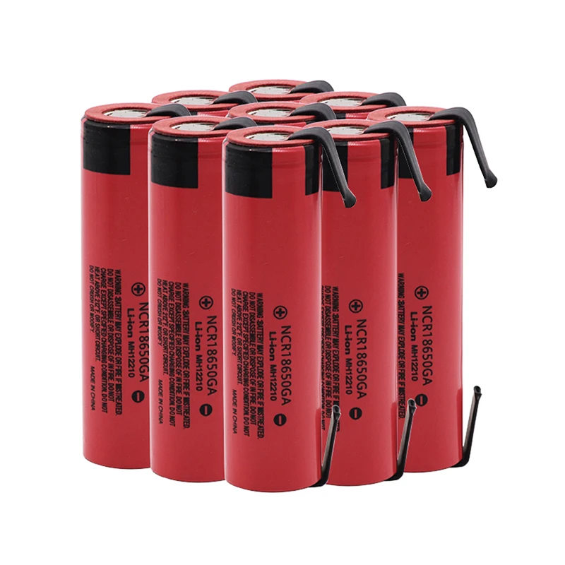 

Origina 18650 Battery 3.7v 35GA 3500mAh Lithium Rechargeable Battery NCR18650 for-Flashlight Electric Tool Battery + DIY Nickel