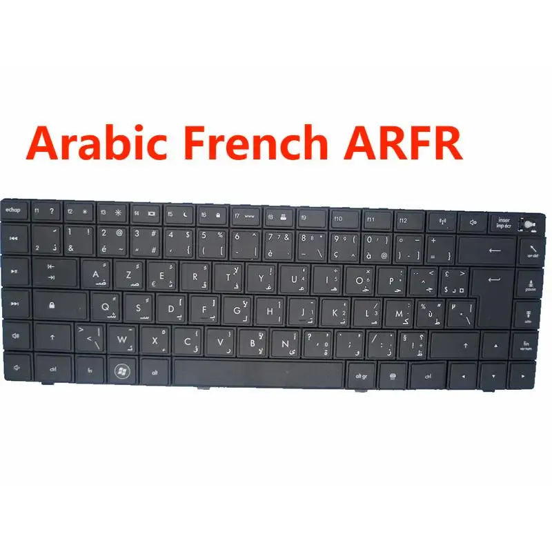 Клавиатура для HP Для Compaq CQ620 CQ621 CQ625 V115326A Арабская французская ARFR/Аравия AR/Бельгия
