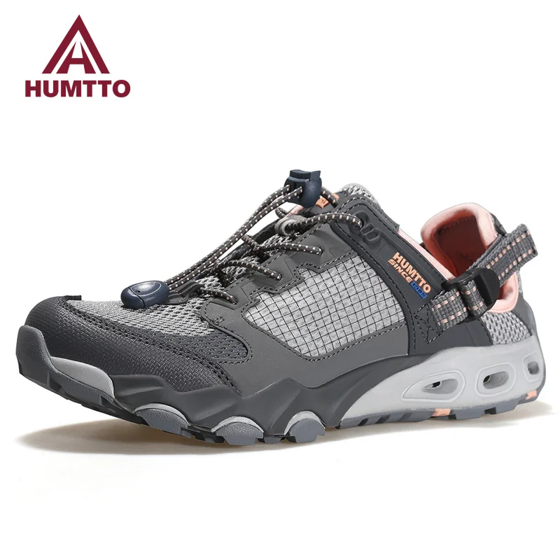 HUMTTO New Hiking Shoes Mountain Outdoor Water Sneakers Woman Breathable Climbing Sport Luxury Designer Trekking Shoes for Women