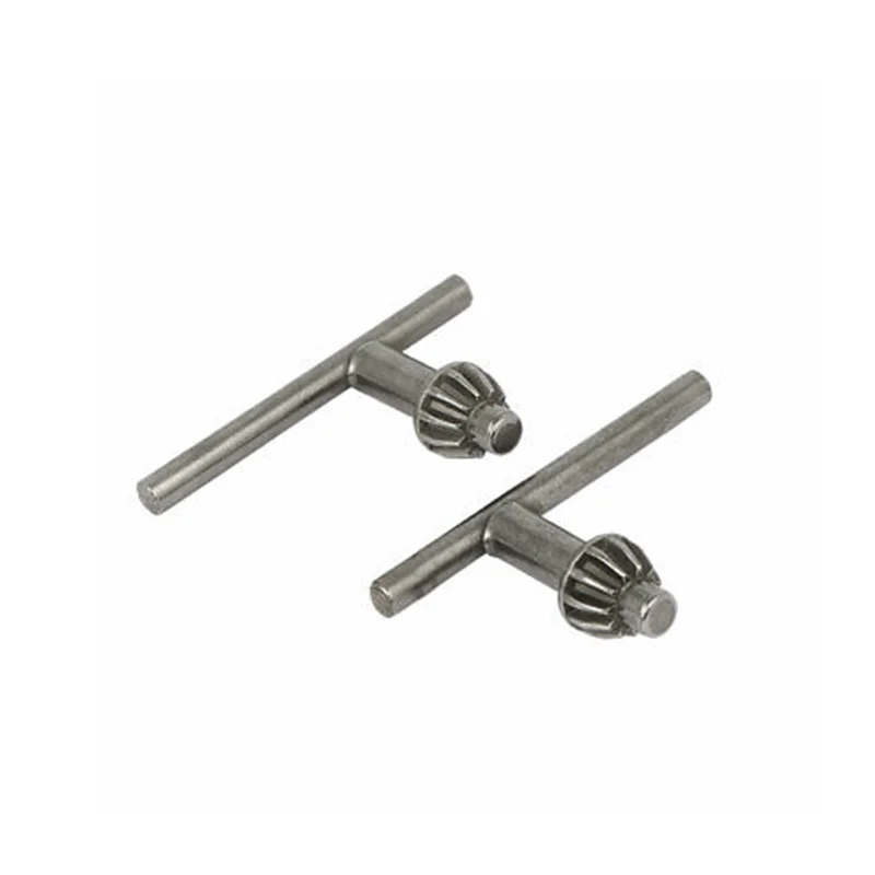 

6mm Pilot Dia 11 Teeth T Shaped Spanner Drill Chuck Key Gray