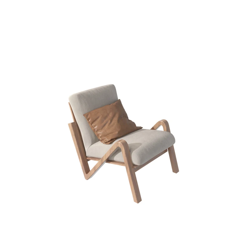 

Диванный стул в скандинавском стиле, диван для одного человека, для гостиной, Минималистичная ткань, стул для одного человека, для спальни, стул для отдыха