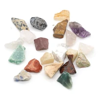 natural crystal box mineral specimen fossiles raw healing quartz crystals agates for education energy home decoration